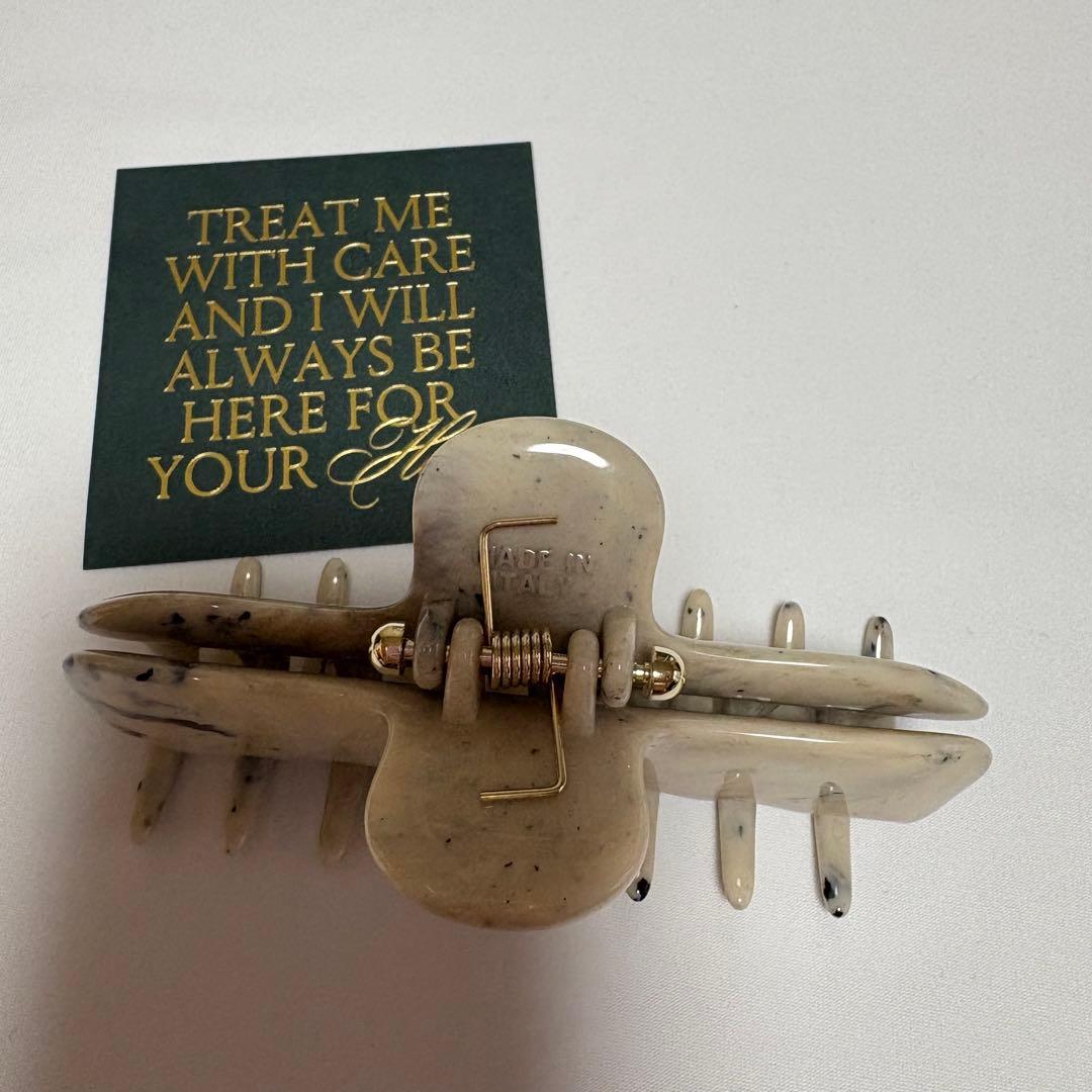 【Undo Hairware】 No. 4 Claw クリップ　グレーマーブル