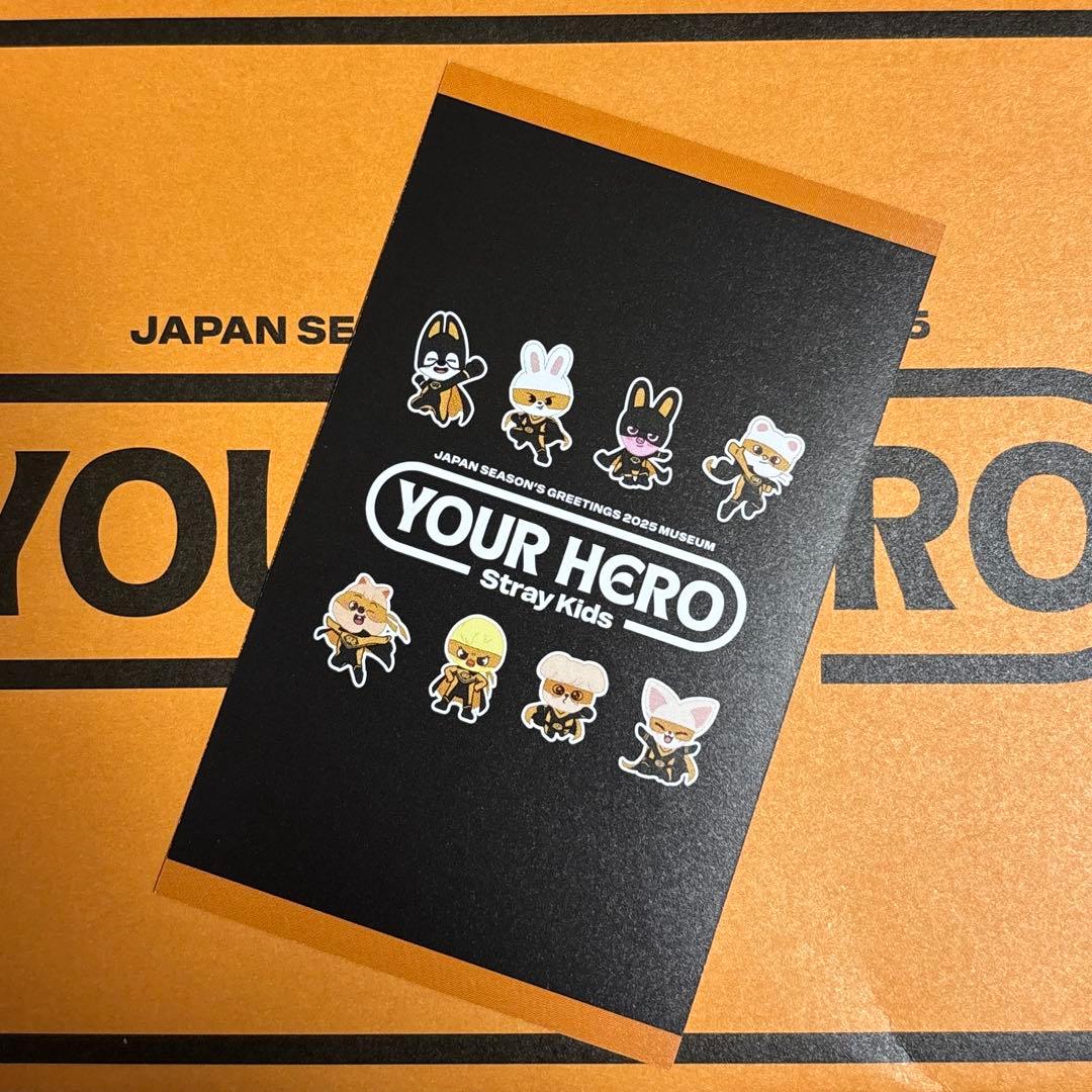 straykids your hero 入場特典　箔押し　スンミン