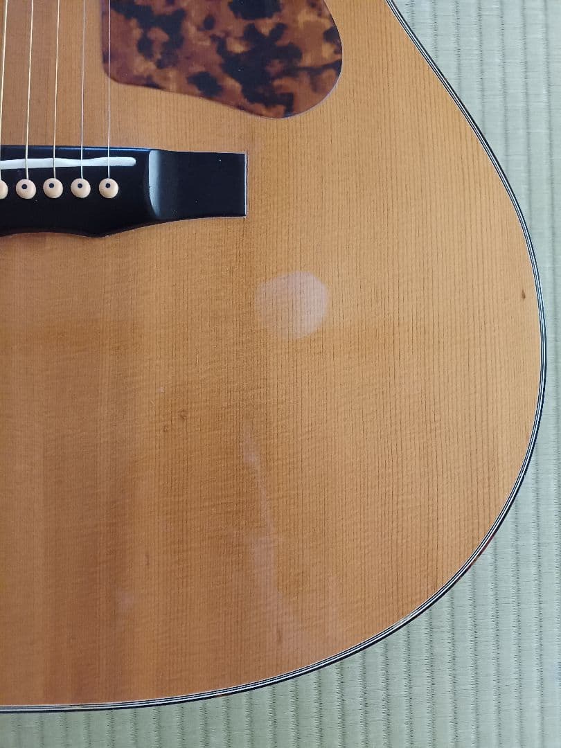 【送料込】モーリス　MW650P　トップ単板　生ギター　整備済新品弦　リペア品