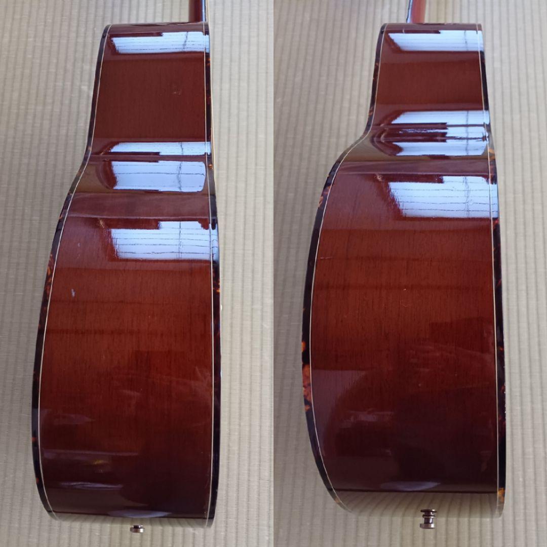 【送料込】モーリス　MW650P　トップ単板　生ギター　整備済新品弦　リペア品