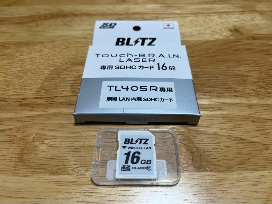 BLITZブリッツTL405Rレーザー＆レーダー探知機　無線LANセット