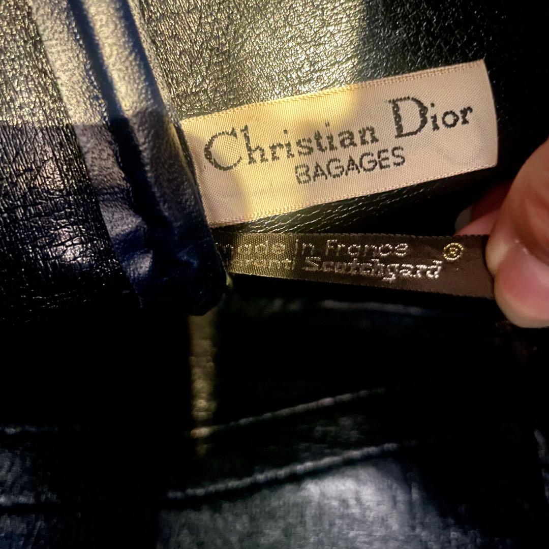 クリスチャンディオール　ディオール　トロッター ボストン　バッグ　ヴィンテージ