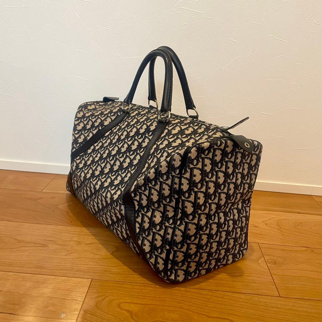 クリスチャンディオール　ディオール　トロッター ボストン　バッグ　ヴィンテージ