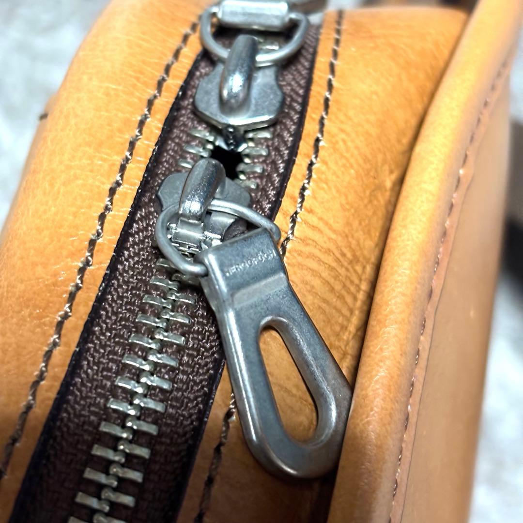 HERGO POCH エルゴポック　ボディバッグ　キャメル 保存袋あり