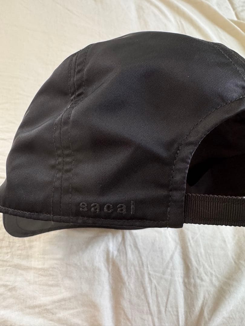 sacai ナイロン キャップ