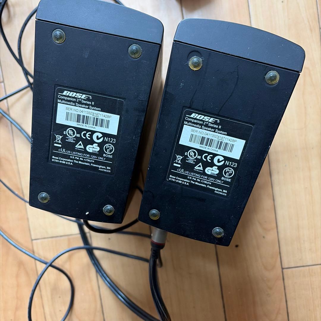 BOSE Companion2 Series Ⅱ PCスピーカー ブラック