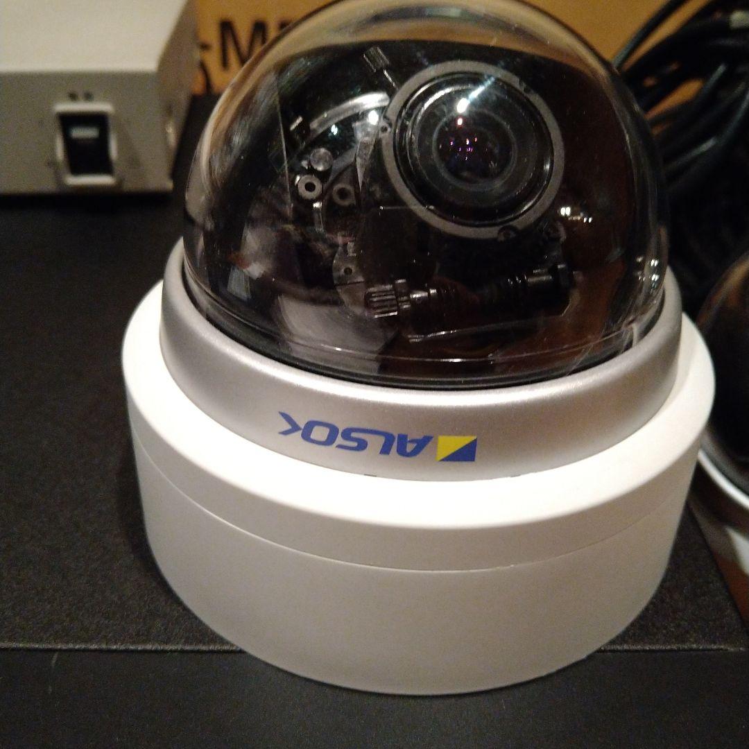 ALSOK防犯カメラセット　ケーブル39m2本付き