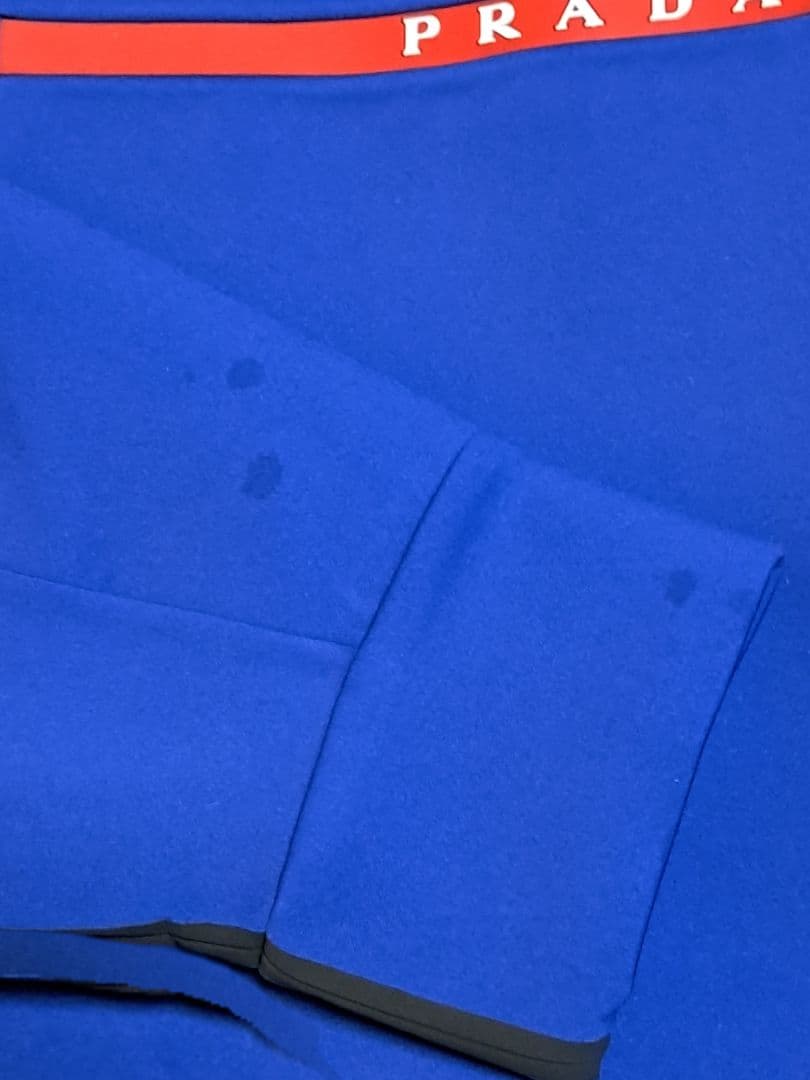 値下中　プラダ ダブルテクニカルジャージー 　スウェット　ジャケット ブルゾンM