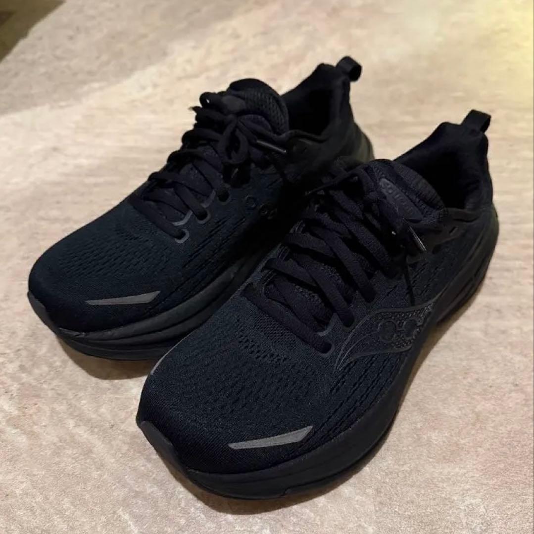 【超美品】HURRICANE 25 S21026 201 ブラック 25.5cm