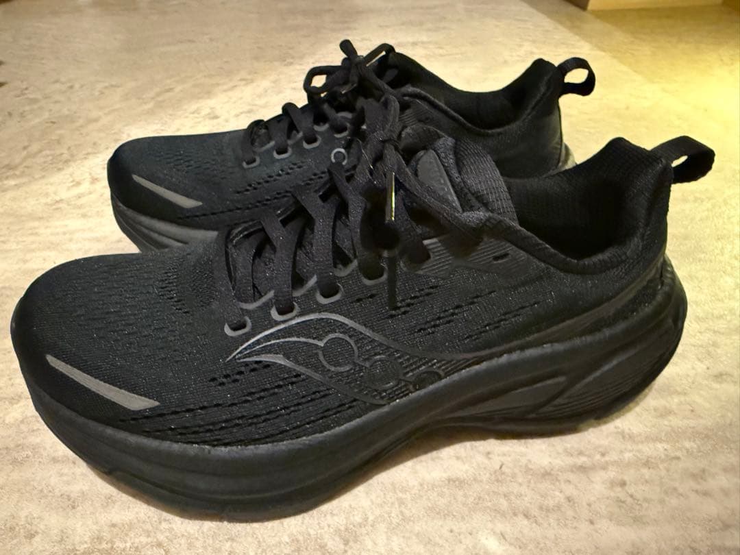 【超美品】HURRICANE 25 S21026 201 ブラック 25.5cm