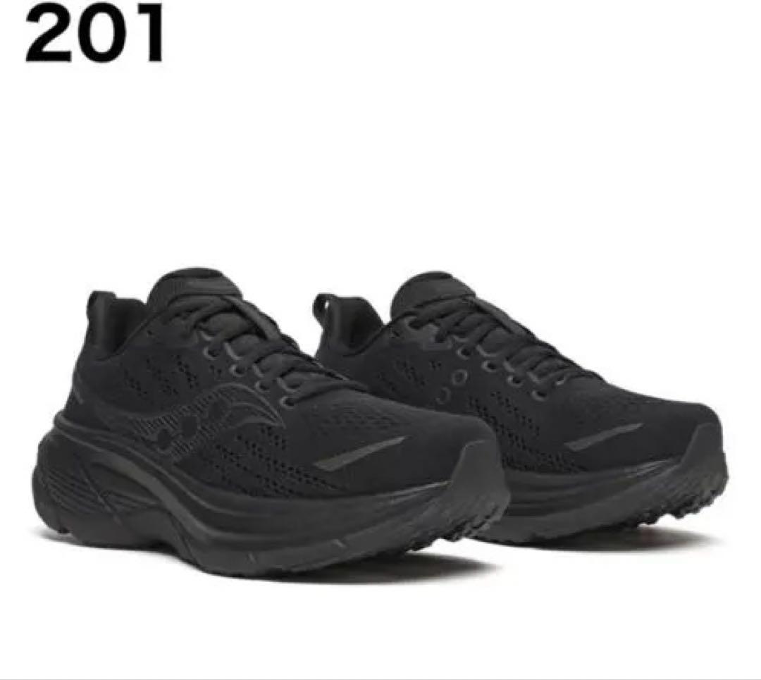 【超美品】HURRICANE 25 S21026 201 ブラック 25.5cm