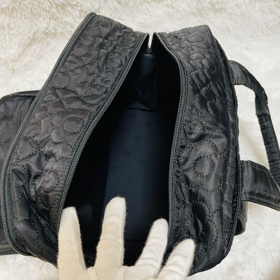 マリークワント デイジーキルトボストンバッグ　キャリーオンバッグ