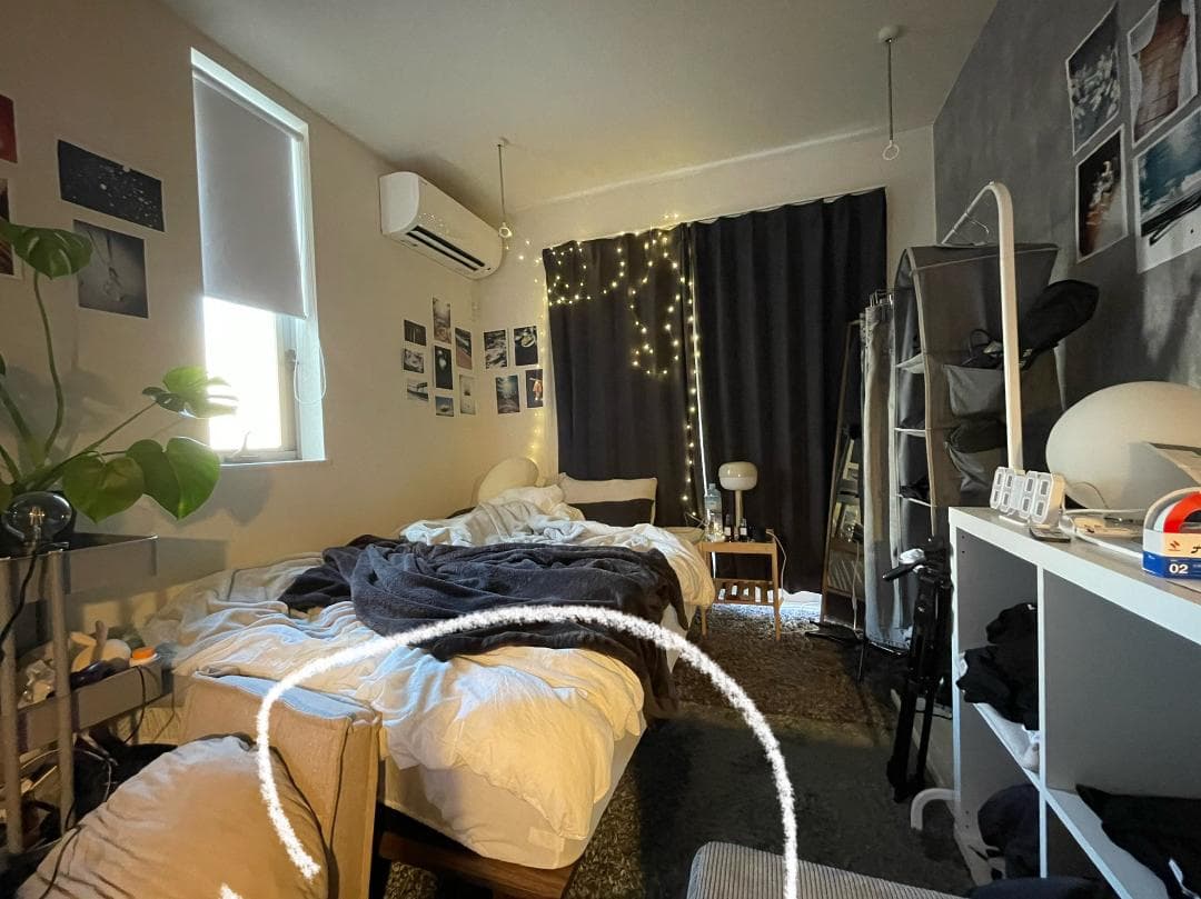 lowya ベッドフレーム　セミダブル　ウォルナット