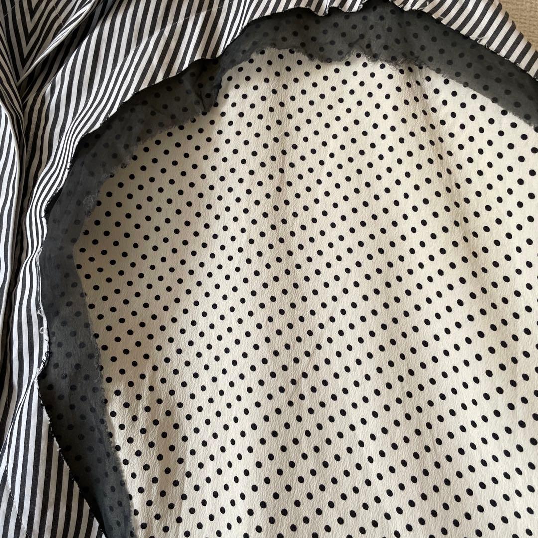 美品　メゾンマルジェラ　ドルマンスリーブシャツ　ストライプシャツ