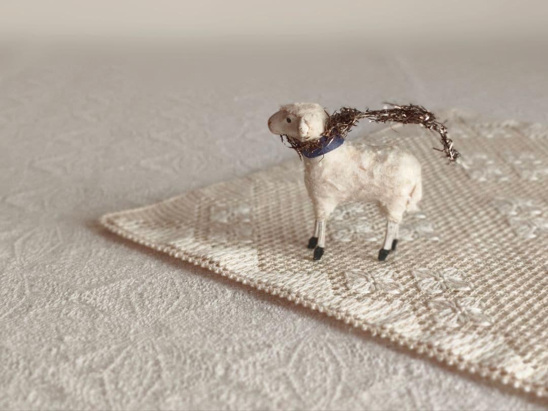 * antique ornament ❀ * 古い羊さん オーナメント