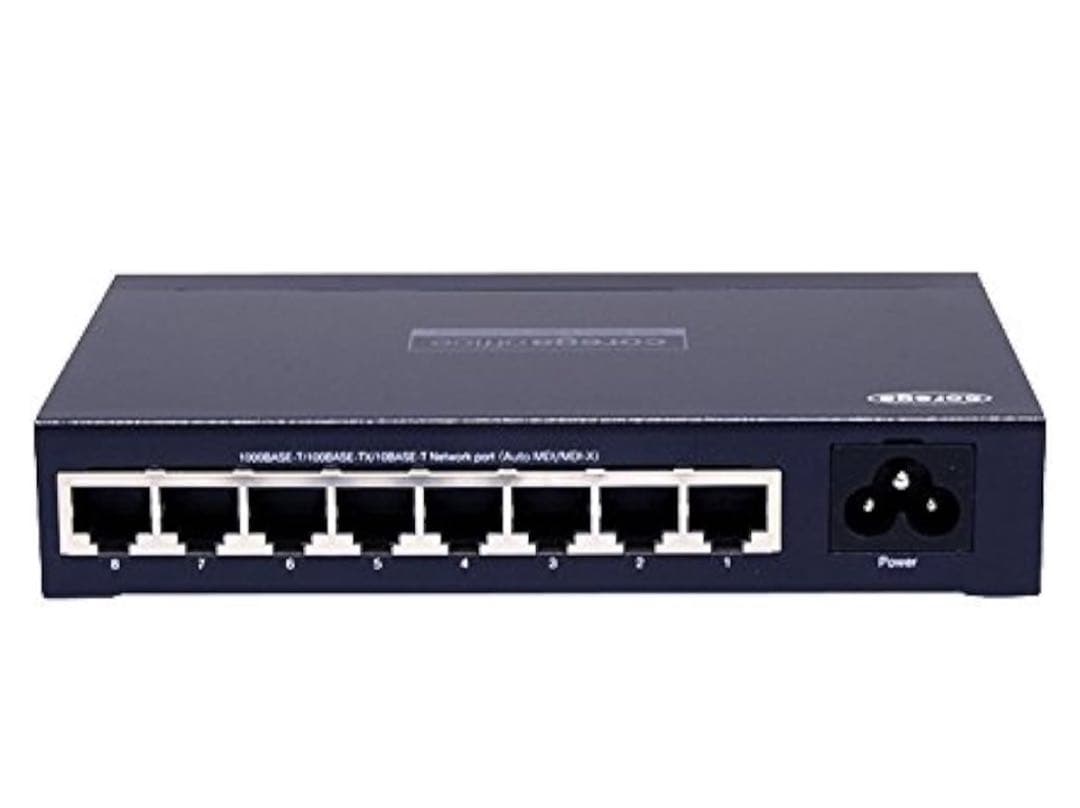 corega CO-BSW08GTXVL2 8ポートスイッチングハブ