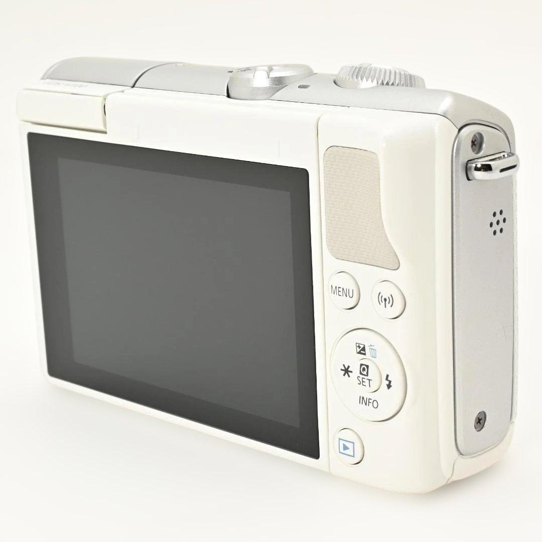【美品】 Canon EOS M100 WH ボディ ホワイト