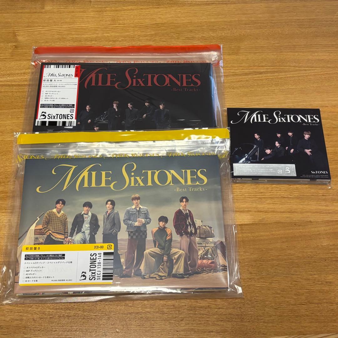 SixTONES MILE SixTONES -Best Tracks-全形態