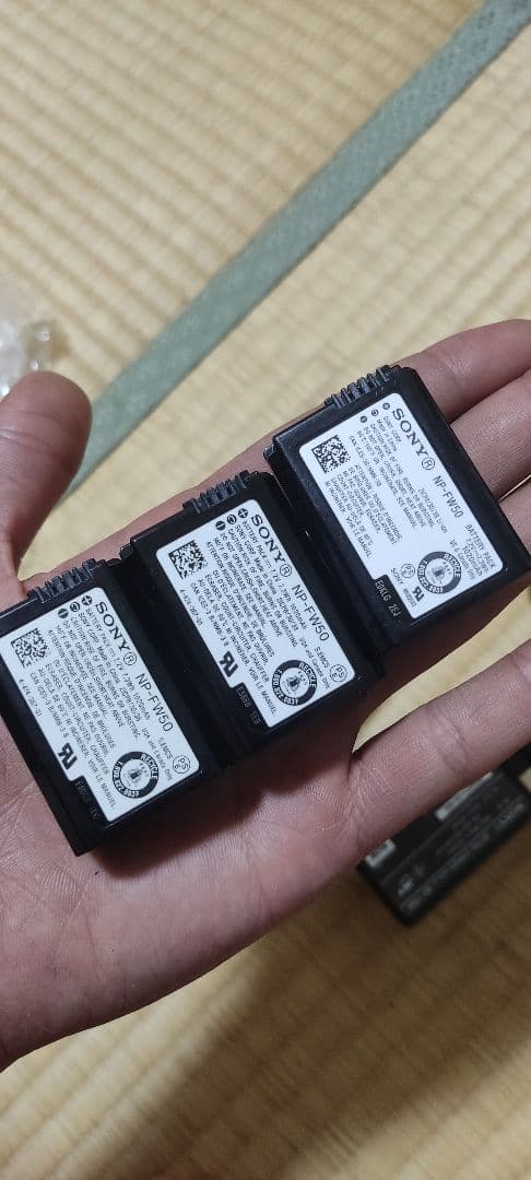 レコーダー Sony A7 + lens + 3 batteries