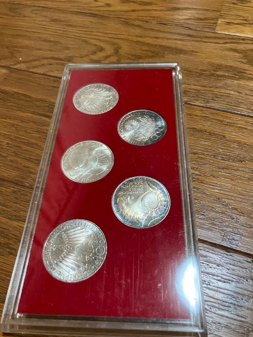 ミュンヘンオリンピック記念銀貨セット