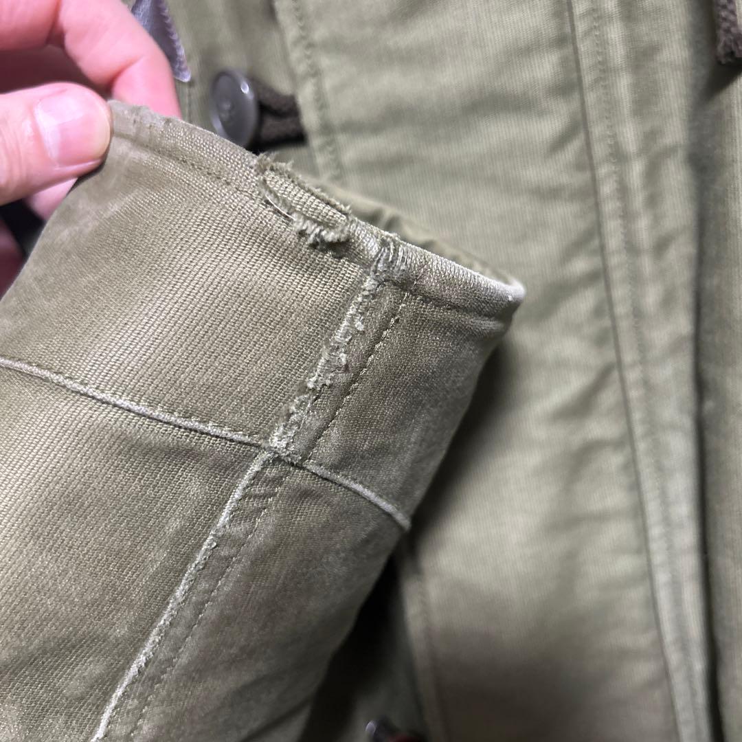 ルードギャラリー N-3B コヨーテファー　モッズコート　サイズ3