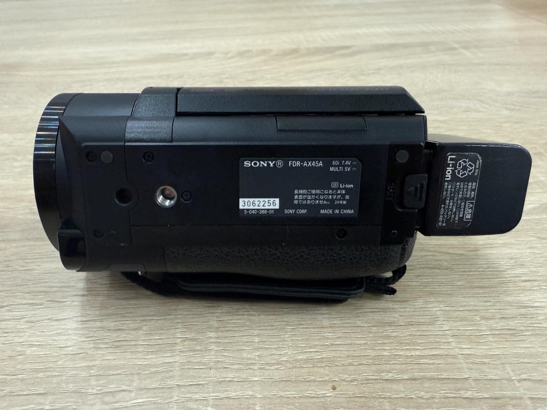 SONY ソニー 4K ビデオカメラ FDR-AX45A