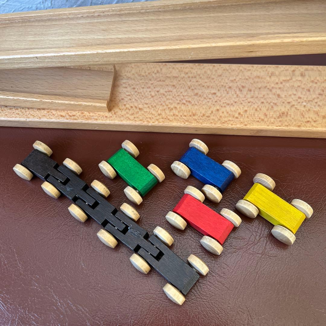 BECK トレインカースロープ　大　くねくねバーン　ベック社　木製