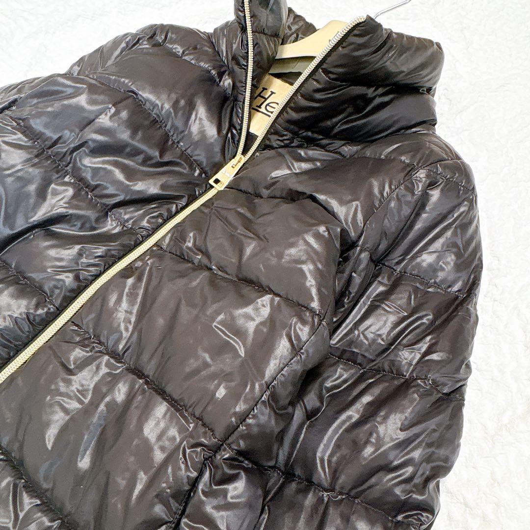定価17万✨超軽量HERNO エコファー切替　スタンドカラーダウンコート