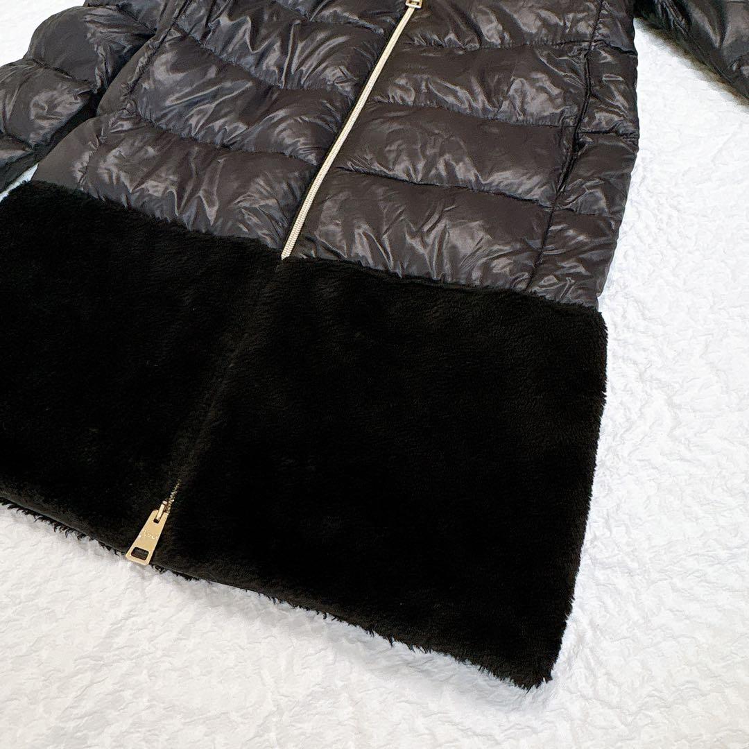 定価17万✨超軽量HERNO エコファー切替　スタンドカラーダウンコート
