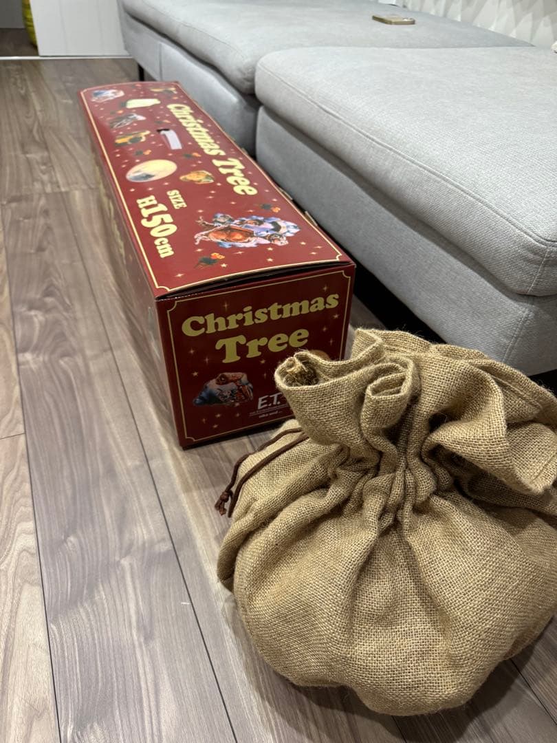 クリスマスツリー LEDライト付き オーナメント付き送料込み