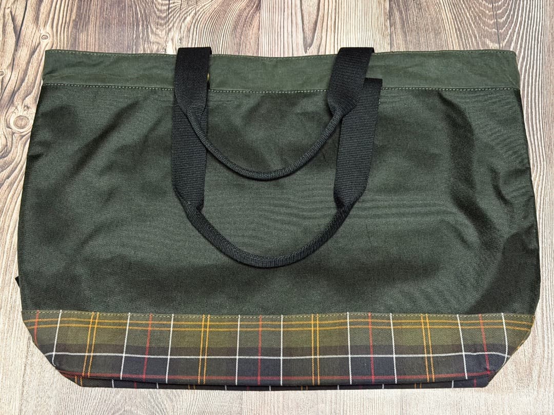 未使用品 Barbour バブアー Fieldワックス トートバッグ