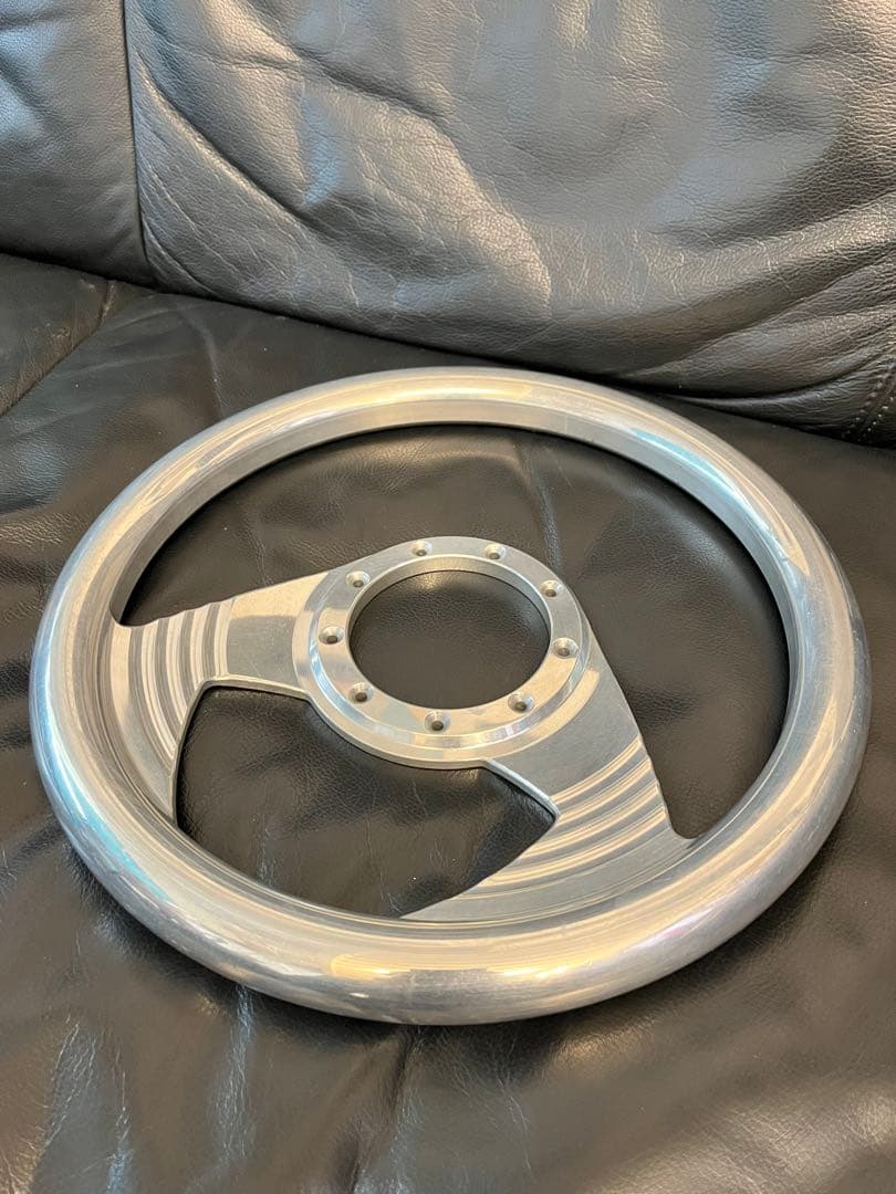 アルミニウム製ビレット ステアリングホイール ポリッシュ カスタム