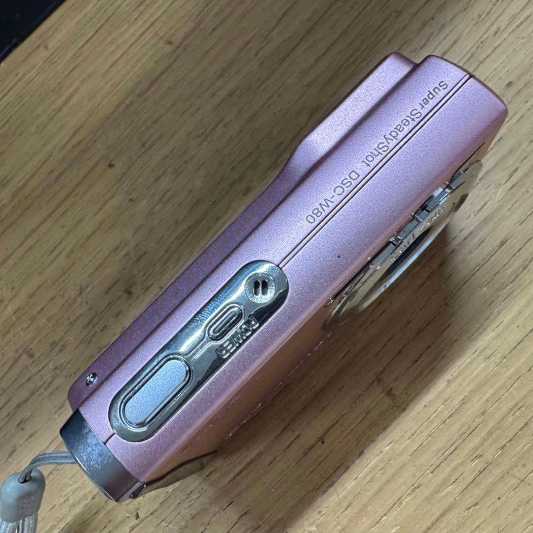 動作品 Sony CyberShot DSC-W80 コンパクトデジタルカメラ