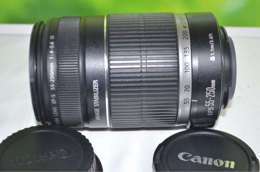 キャノン Canon EF-S 55-250mm IS☆お手軽望遠