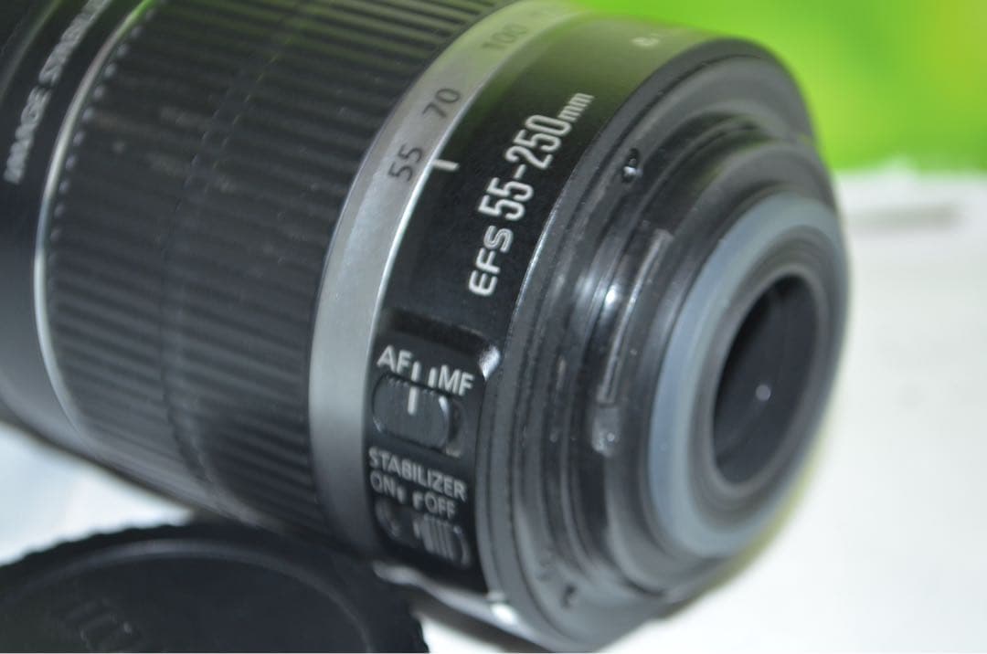 キャノン Canon EF-S 55-250mm IS☆お手軽望遠