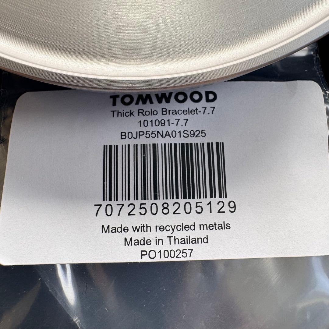 ほぼ新品！TOM WOOD Thick Rolo chain セット売り