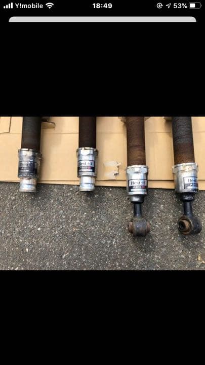 UA5 インスパイア 車高調