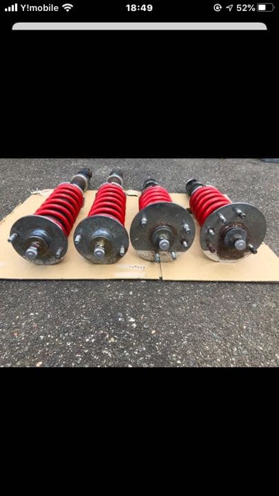 UA5 インスパイア 車高調