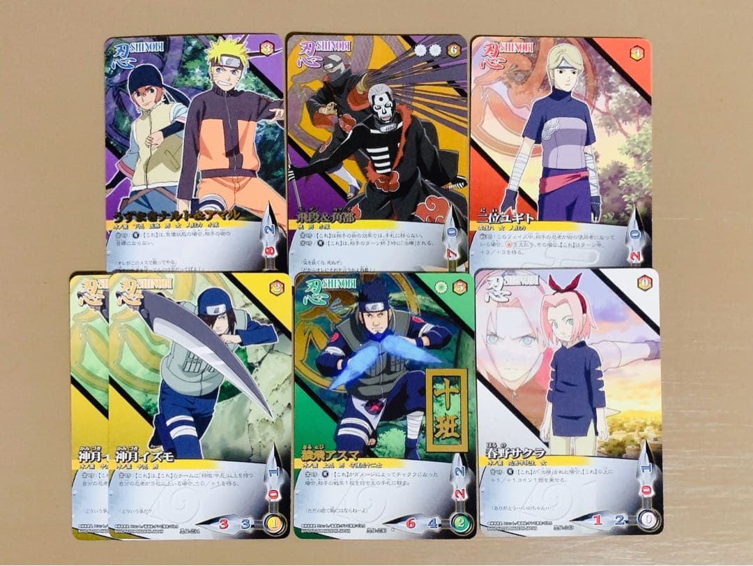 NARUTO カードゲーム 飛段 角都 イタチ ウルトラレア レア トレカ