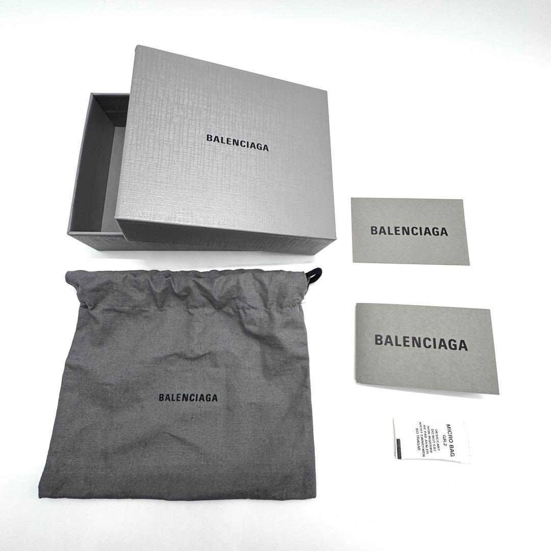 付属品完備✨バレンシアガ　ケース　小銭入れ　エブリデイ　財布　レザー　黒