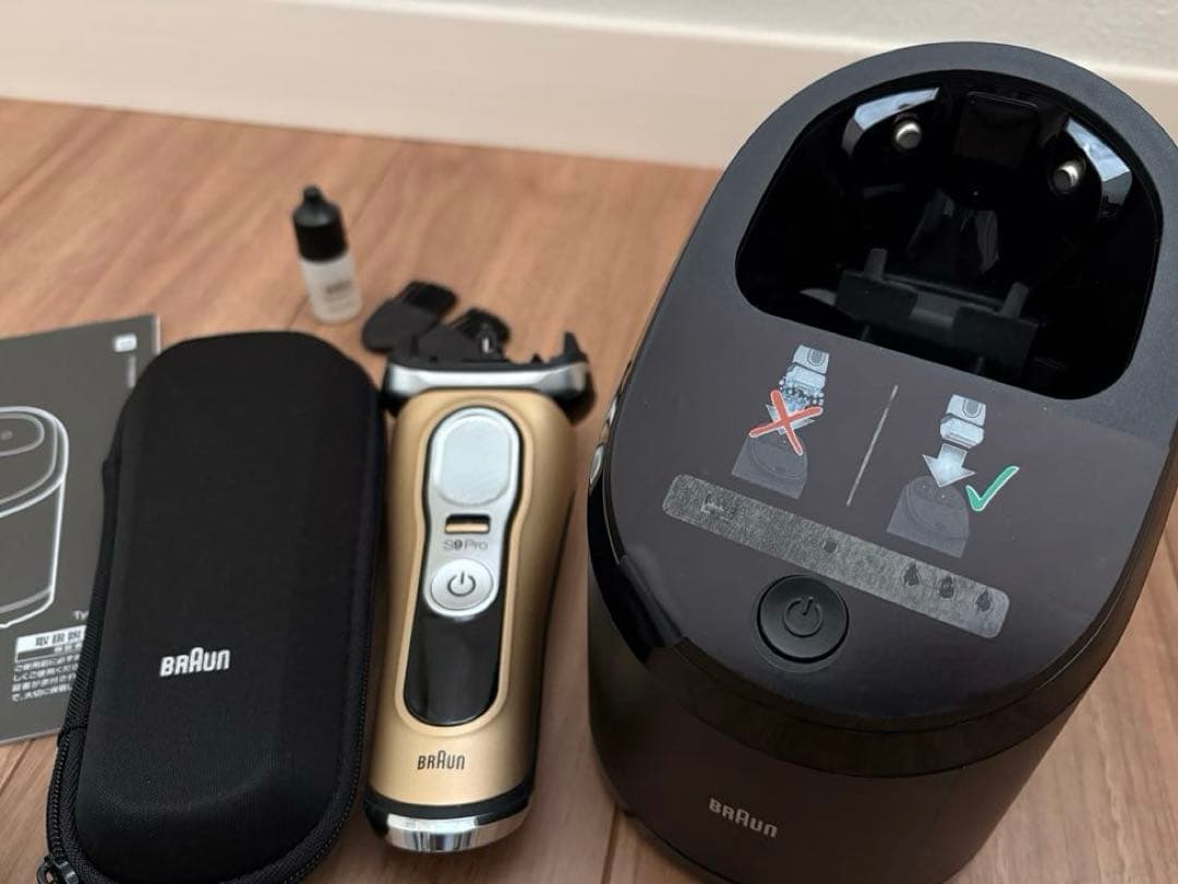 H*C様 【美品】ブラウン シリーズ9 Pro 9419s ゴールド ★替刃無し