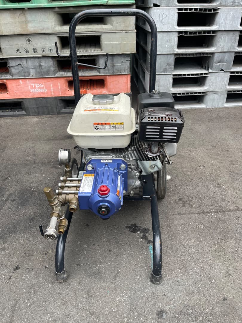 ガソリンエンジン式高圧洗浄機HPJ-4120ME-TK本体 & 給水ホース