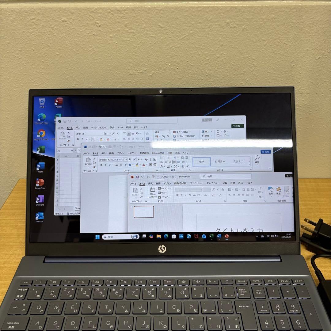 【タッチパネル】HP Pavillion Ryzen5 7530 16/512㌐
