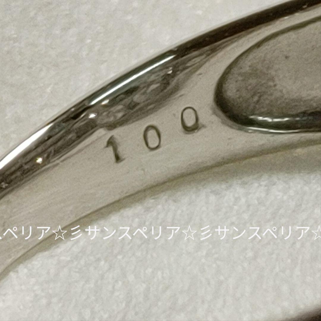 Pt900　ダイヤモンド1.00ctフラワーリング