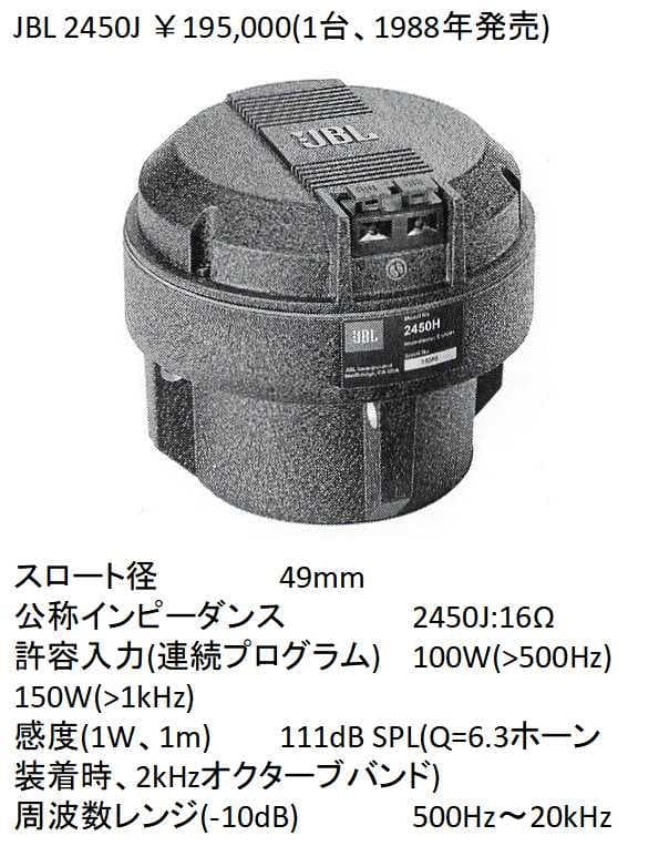 JBLオーダーメイドスピーカー