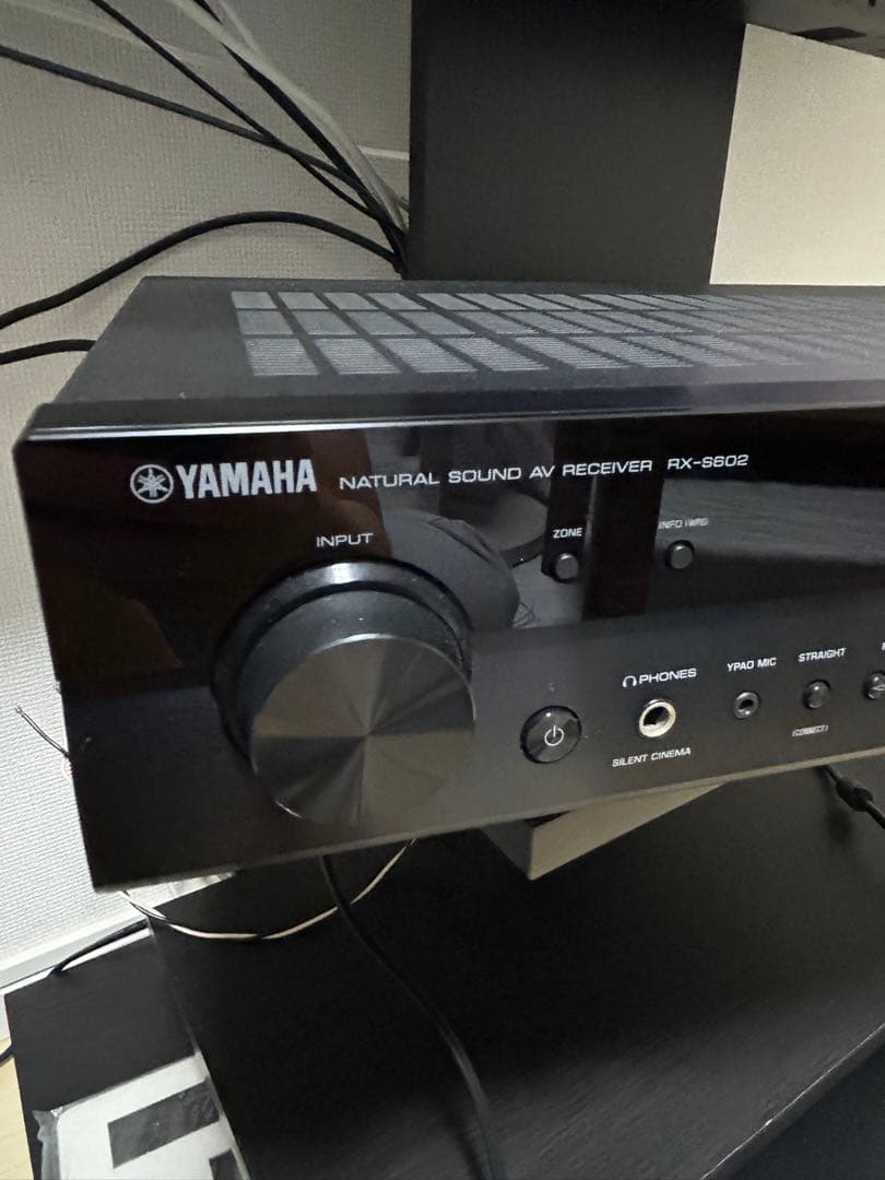 YAMAHA AVアンプRX-S602ブラック(動作確認済み)