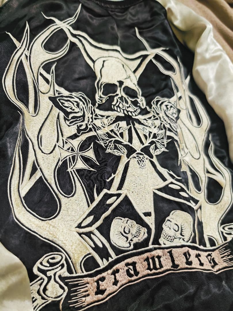 Back Street Crawler スカジャン 日本限定レーヨン レオパード