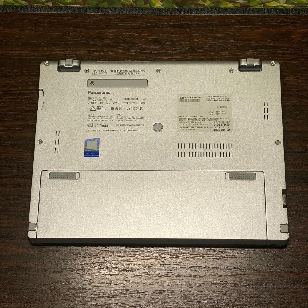 レッツノート CF-QV9 i5 8GB 256B Office (K654)