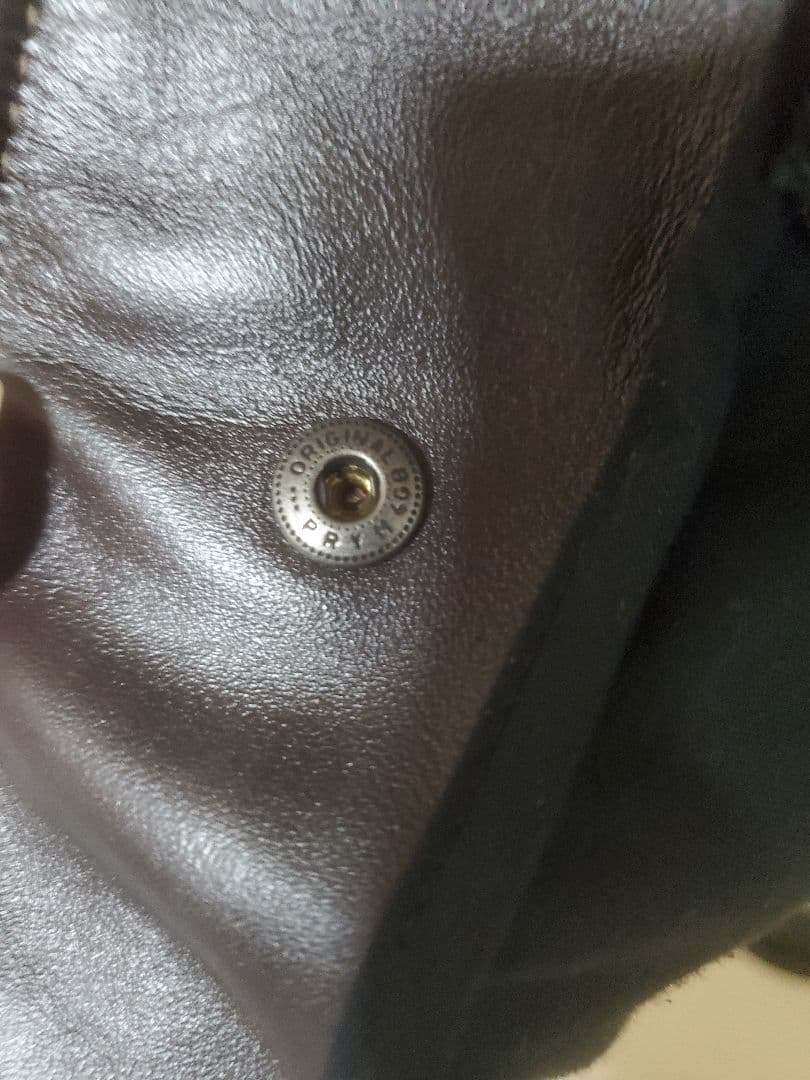 vanson　バンソン レザージャケット茶芯 激レア 34