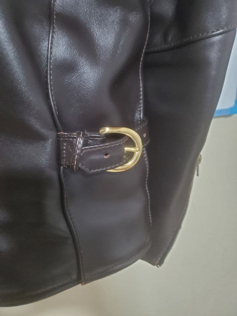 vanson　バンソン レザージャケット茶芯 激レア 34